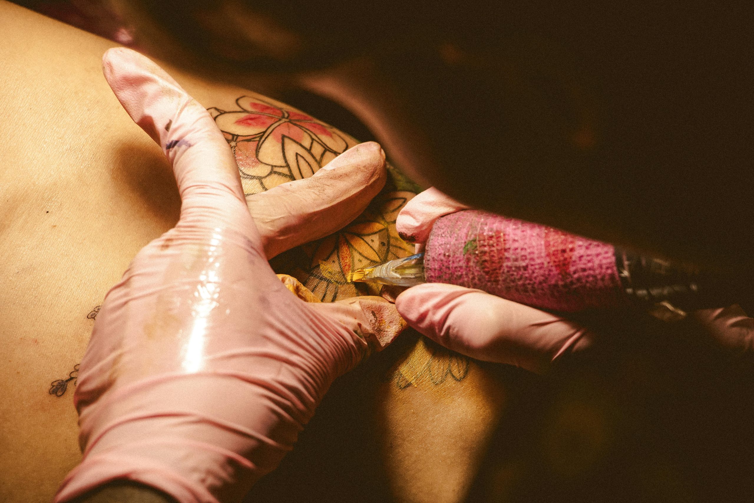 endroit pour un tatouage